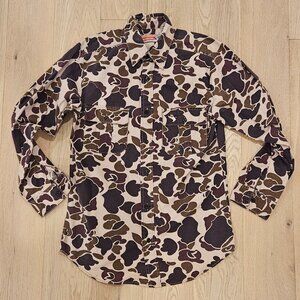 Vintage Winchester Duck Camo hunting shirt